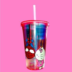 Hello Kitty Spider-man Starbucks Cup